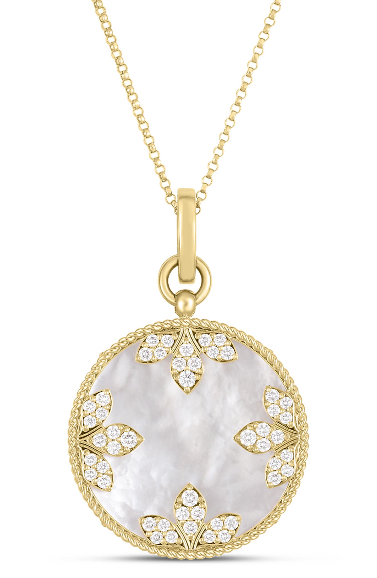 selected YELLOW GOLD/ MOTHER OF PEARL
