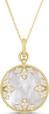 Roberto Coin Venetian Medallion Pendant Necklace