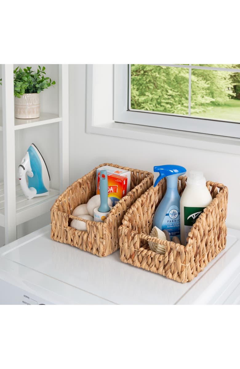 HONEY-CAN-DO 2 Piece Storage Basket Set, Alternate, color, 