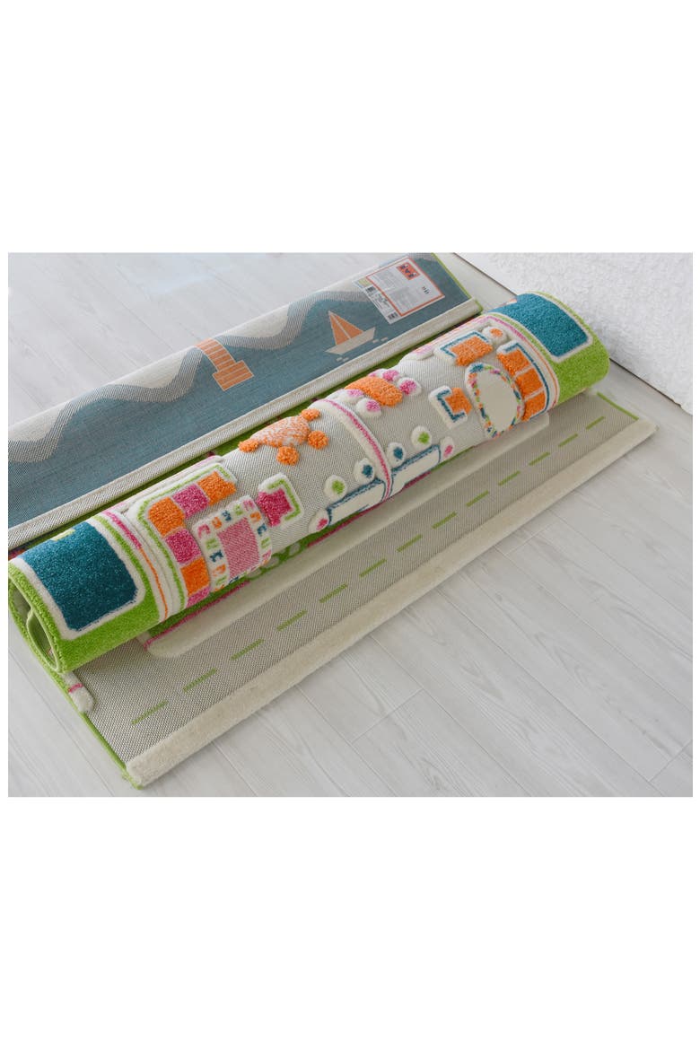 Beach House Play Rug, Alternate, color, MULTICOLOR