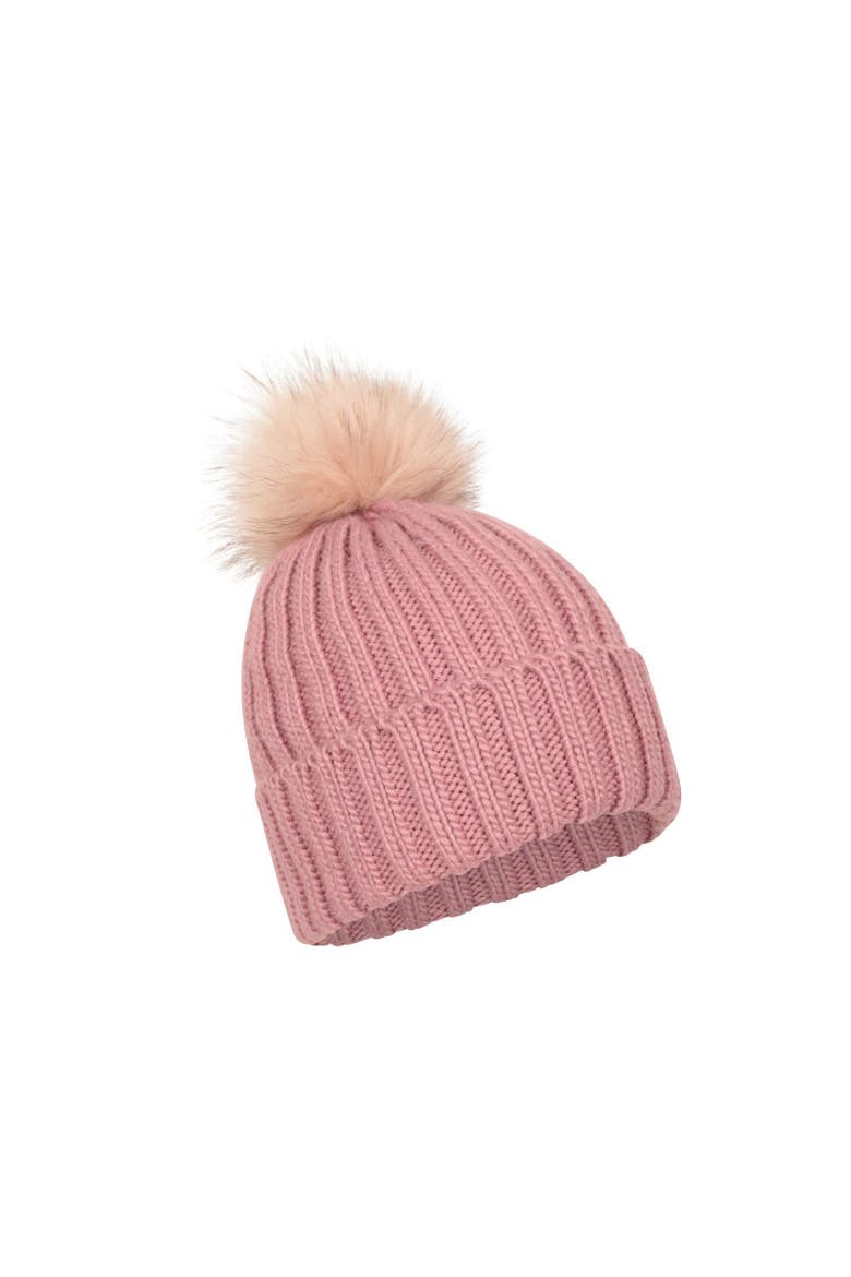 Geneva Borg Lined Beanie, Alternate, color, Pale Pink