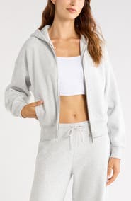 Zella Exhale Fleece Zip Hoodie