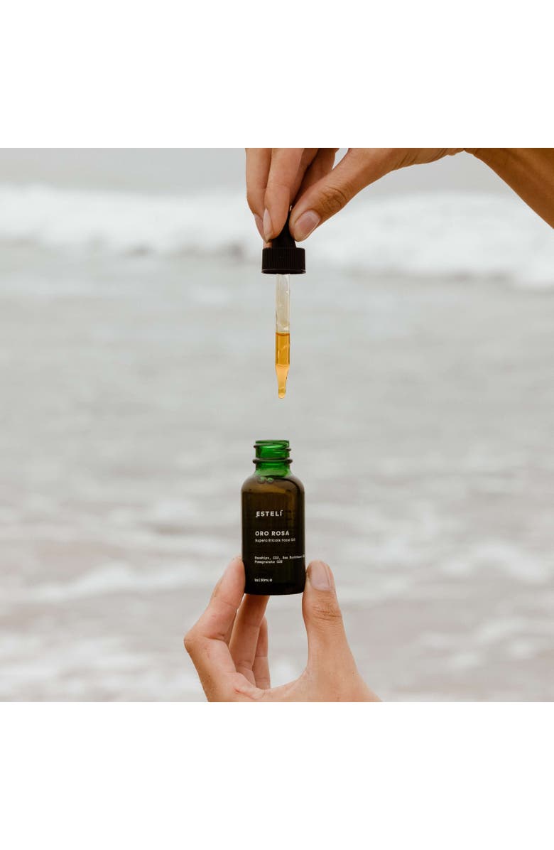 Esteli ORO ROSA Supercriticals Face Oil FACE, Alternate, color, Dark Amber/Brown