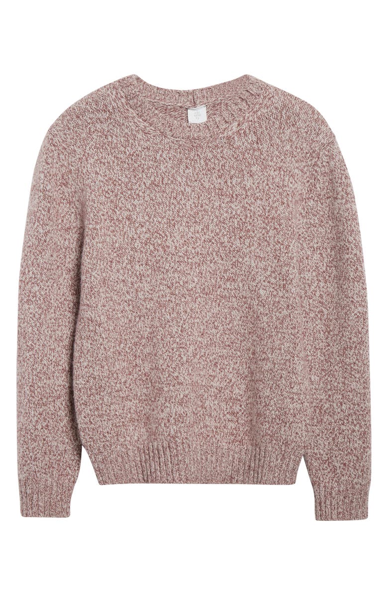 Eleventy Wool Crewneck Sweater, Alternate, color, 84 Raspberry