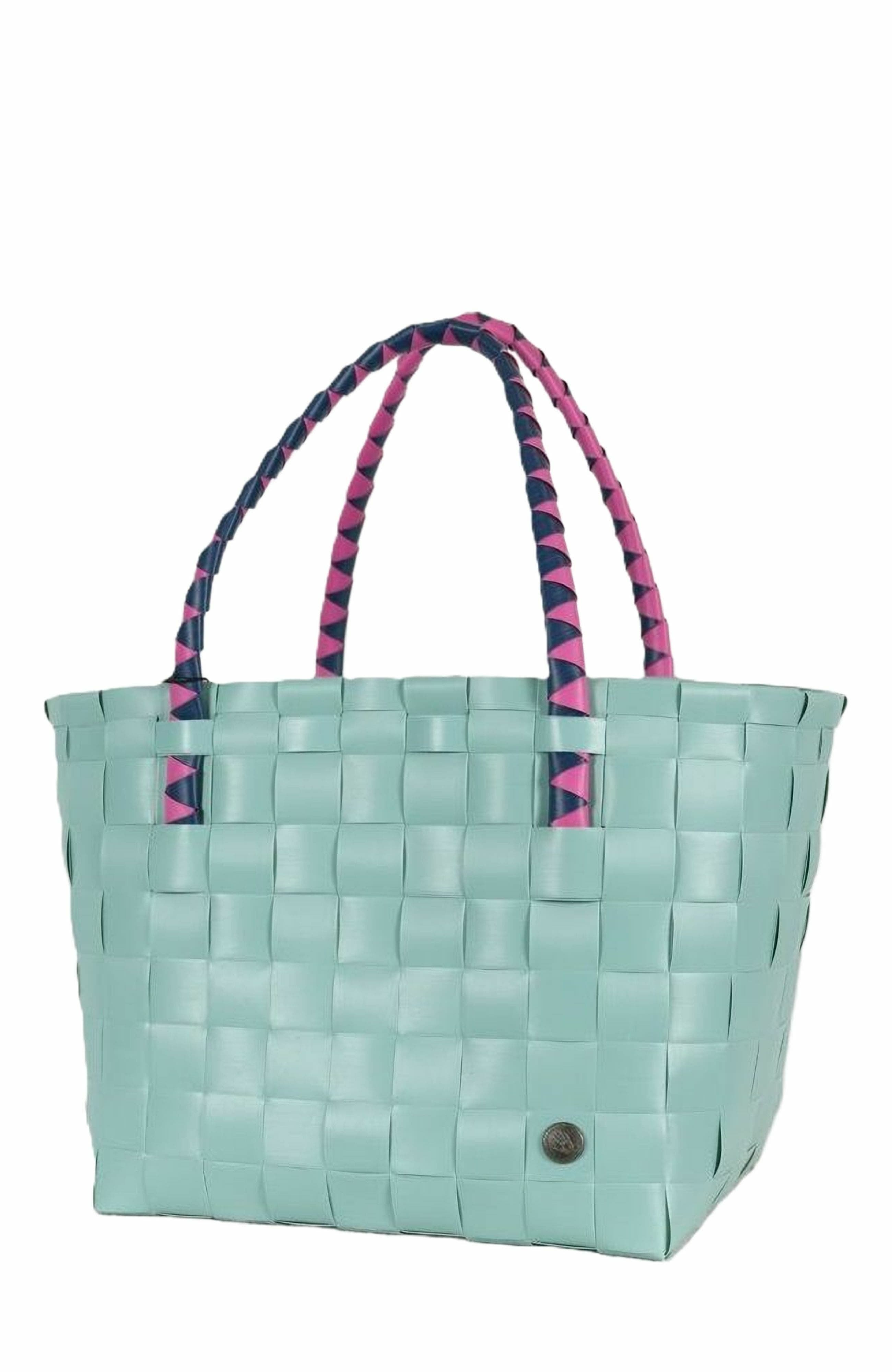 Paris Brights Recycled Tote Bag, Alternate, color, Dusty Turquoise