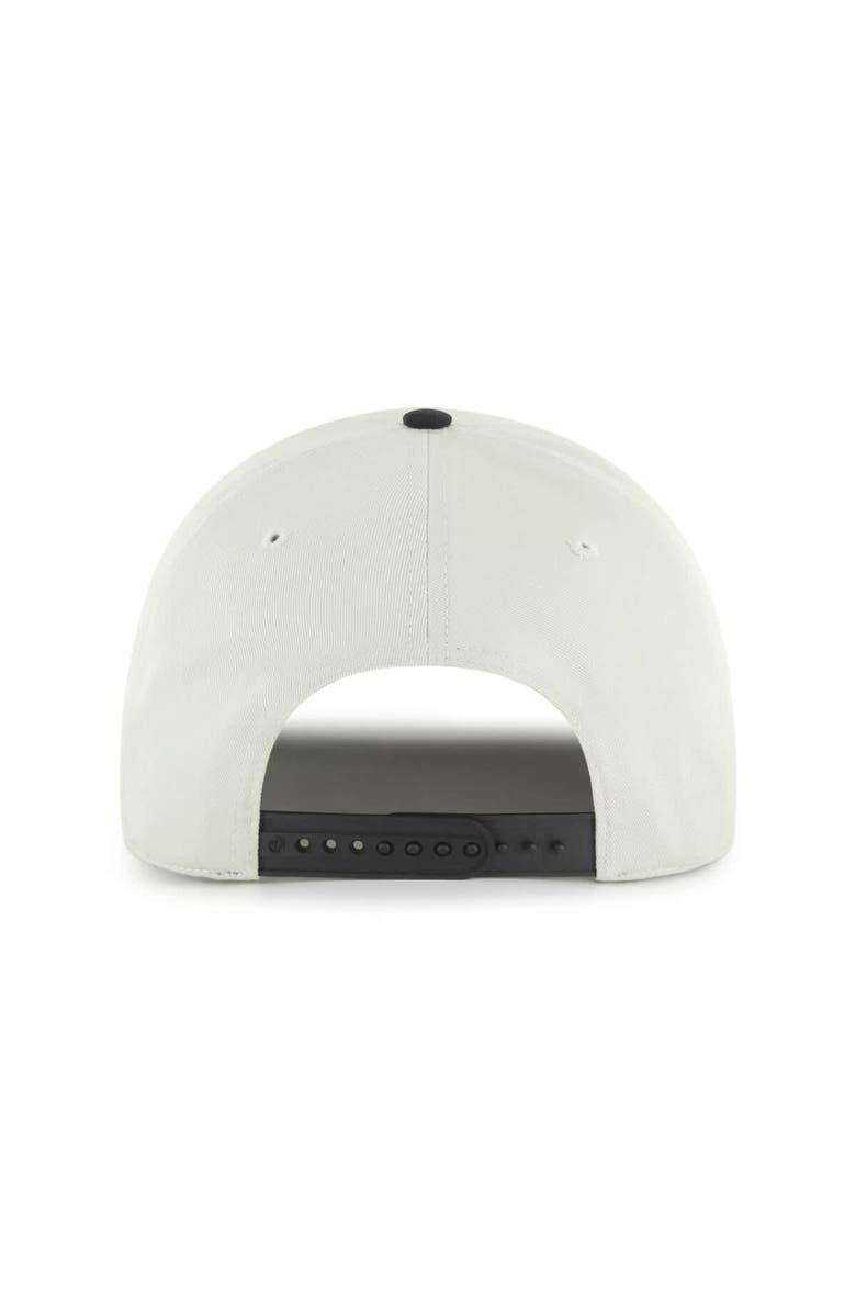 '47 Men's '47 Cream/Black Kansas City Chiefs Safe Bet Stable Hitch Adjustable Hat, Alternate, color, 