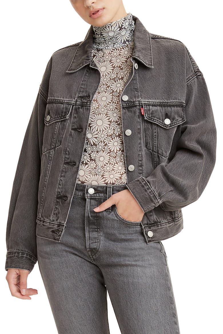 Levi's® '90s Denim Trucker Jacket, Main, color, BE KIND REWIND