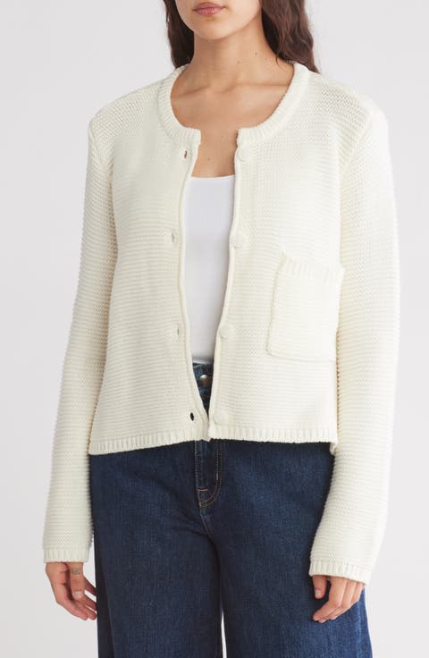 Fisherman Cotton Cardigan
