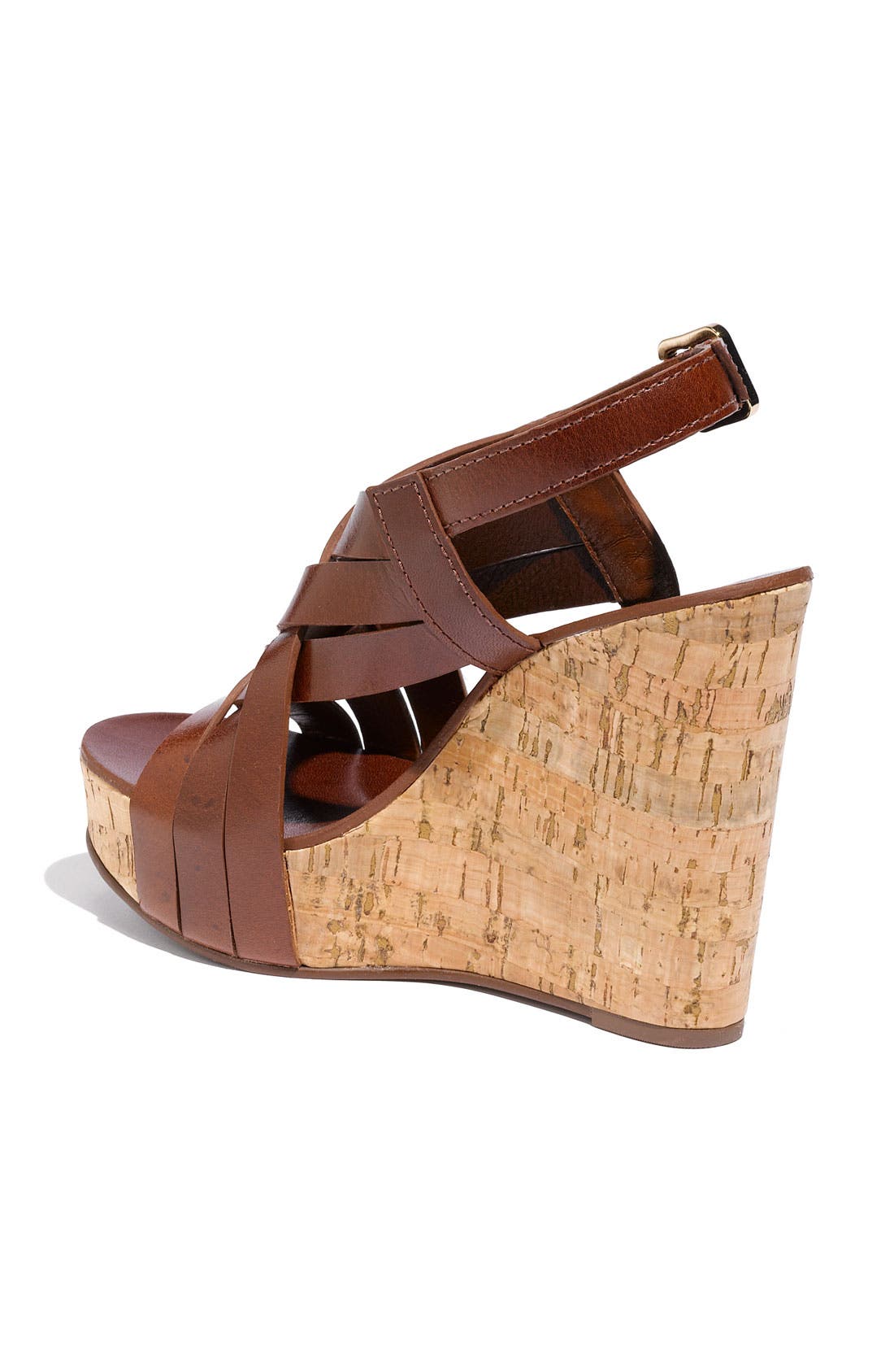 'Ace' Wedge Sandal, Alternate, color, SIENNA