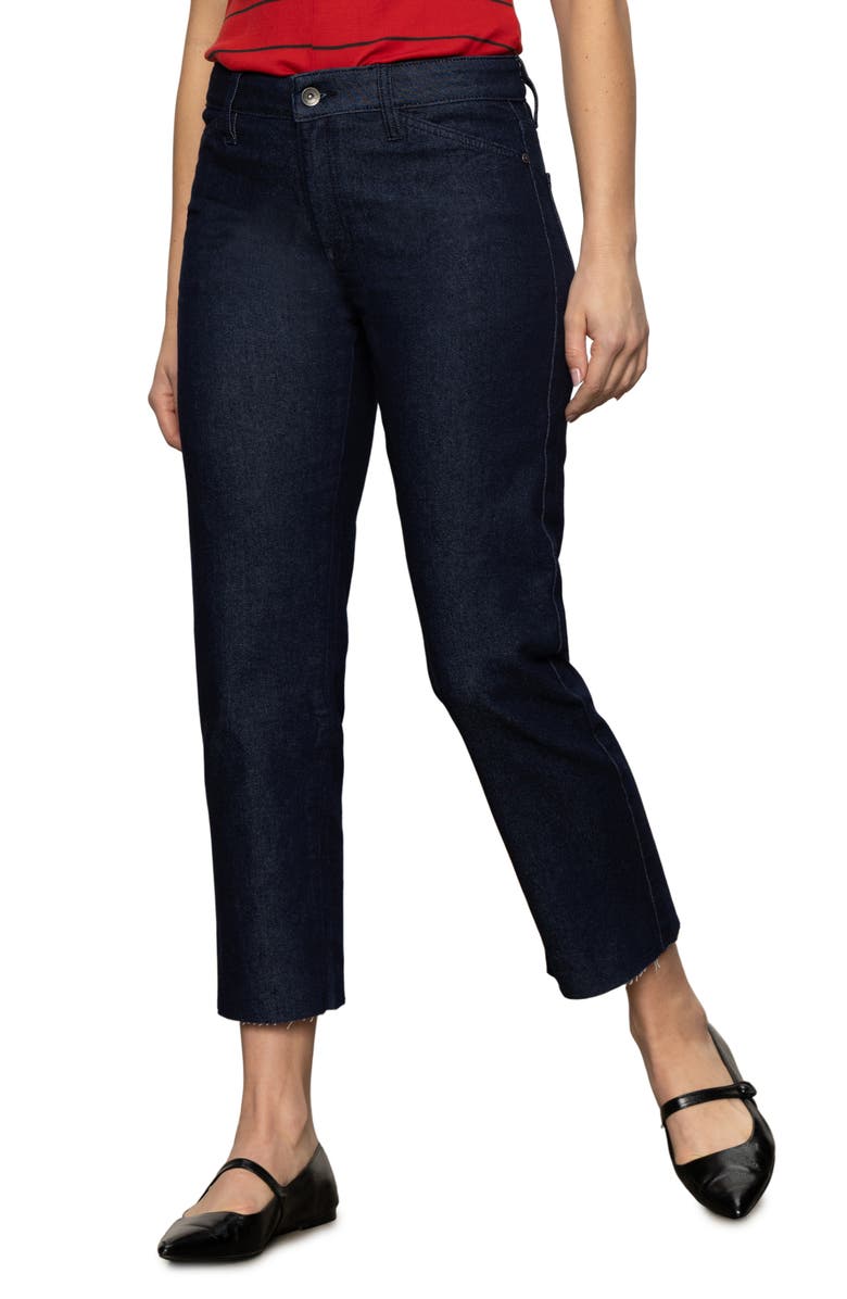 Sanctuary Cadence Straight Leg Ankle Jeans, Alternate, color, Plot Twist