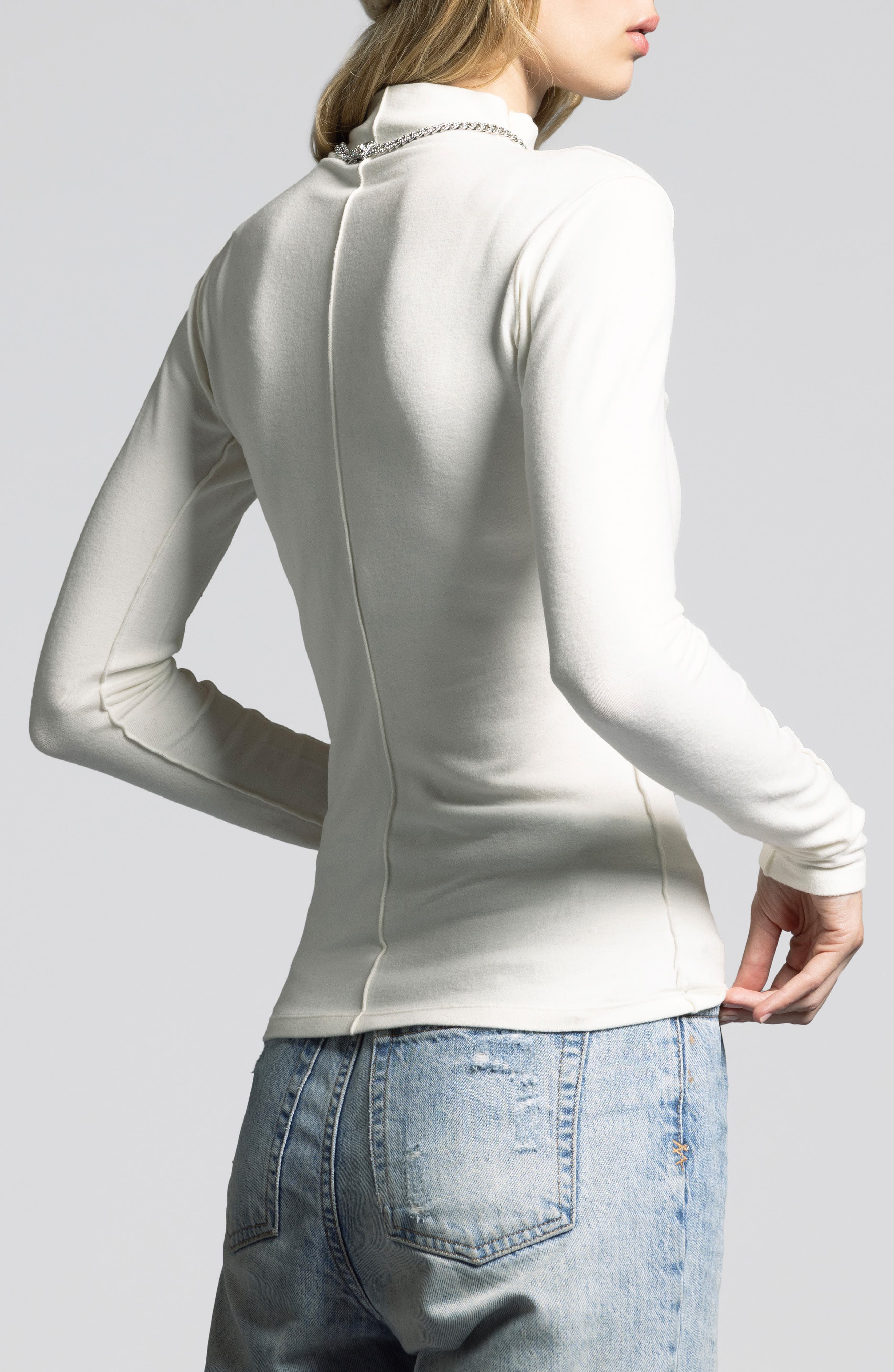 Marisol Mock Neck Top - image 2