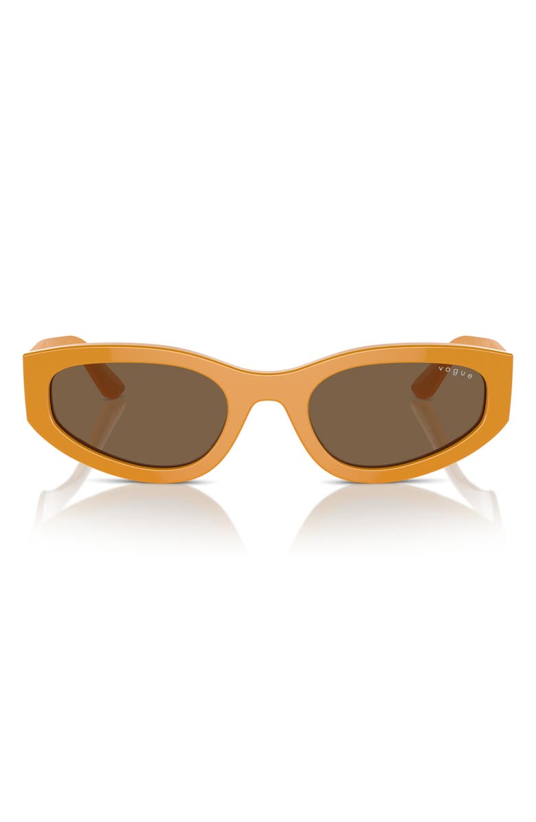 VOGUE 54mm Gradient Irregular Sunglasses, Main, color,