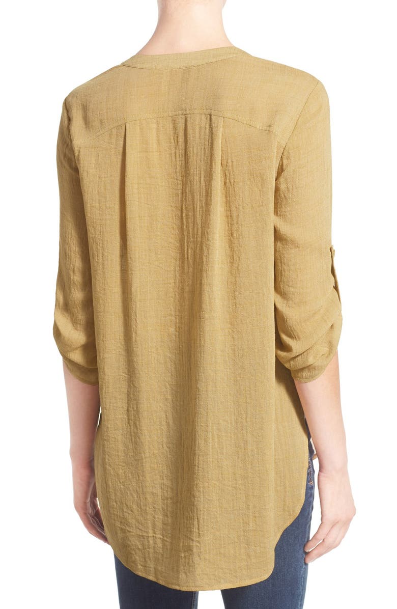 All in Favor Woven Tunic, Alternate, color, 