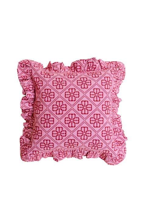 Cotton Floral Pillowcase