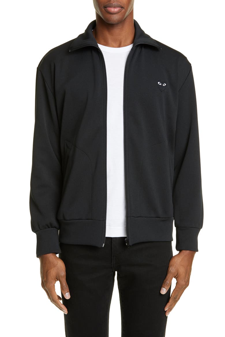 Track Jacket, Main, color, BLACK