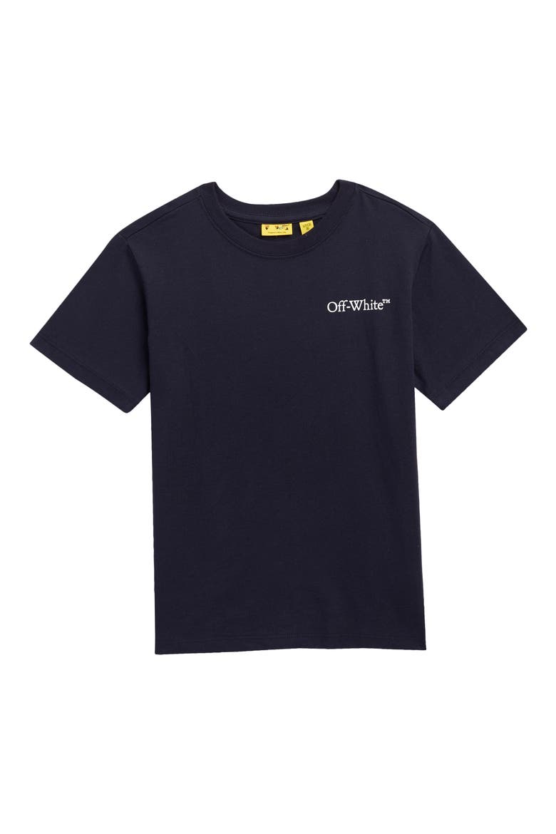 Kids' Dripping Arrow Graphic T-Shirt, Main, color, DARK NAVY