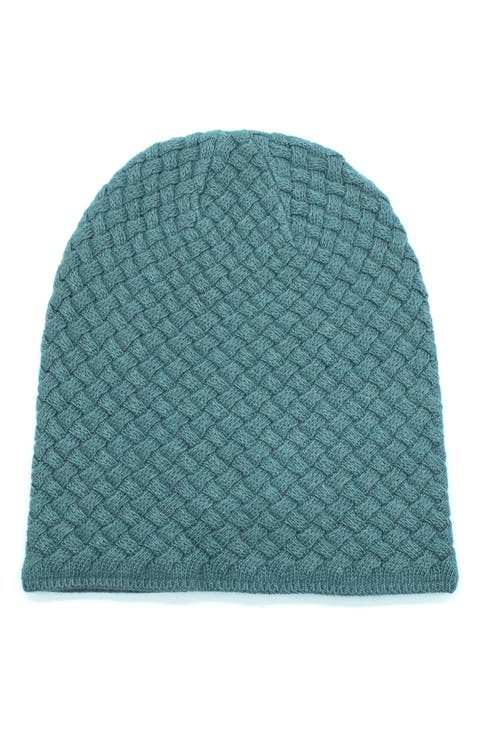 Minerva Basket Weave Beanie