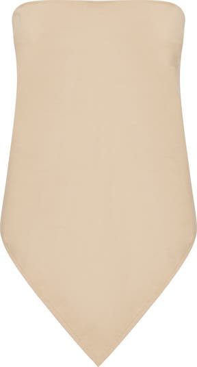 New York Strapless Bandana Top