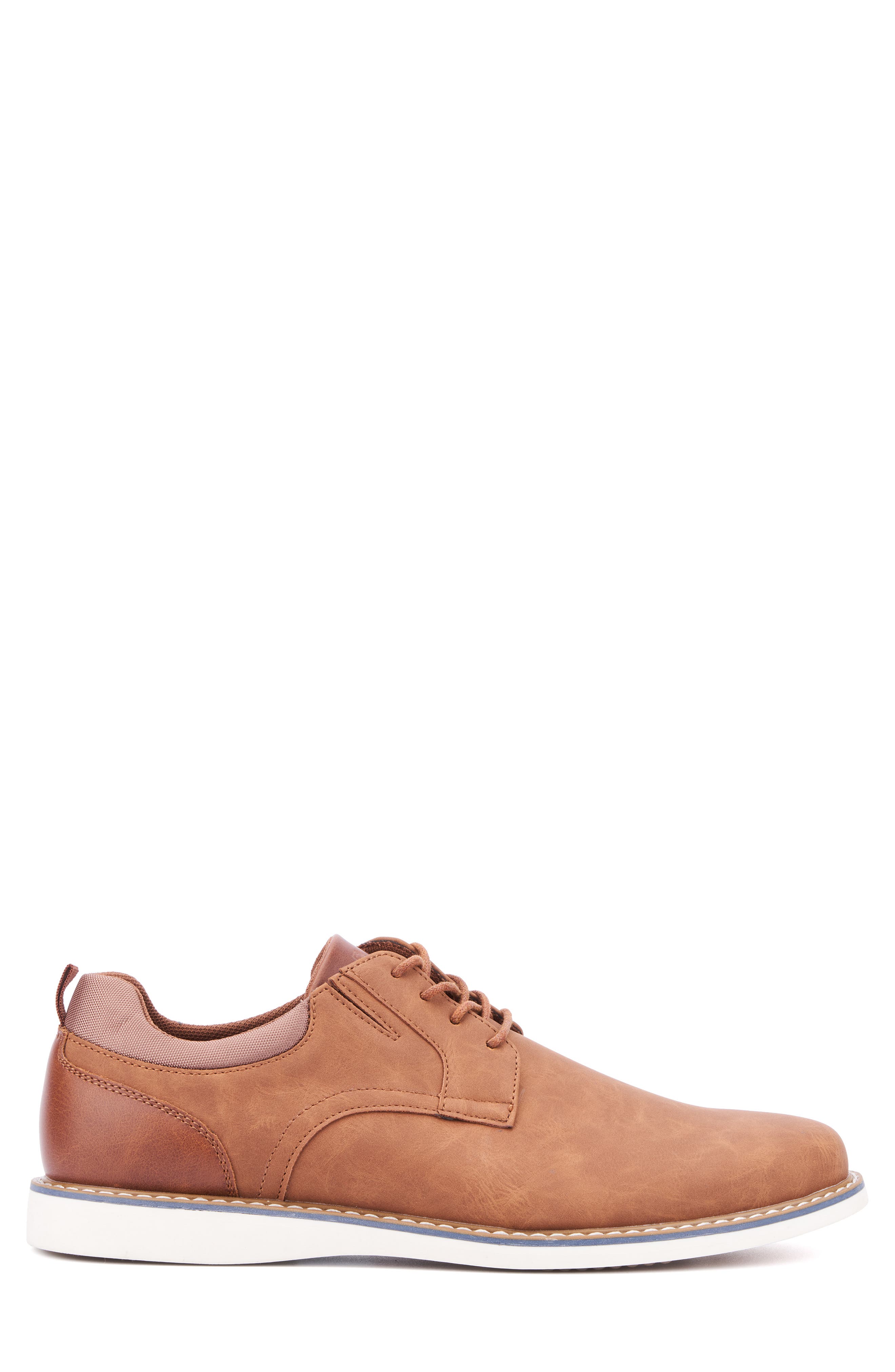 Vertigo Faux Leather Derby, Alternate, color, COGNAC