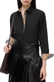 Burberry Classic Fit Cotton Poplin Shirt