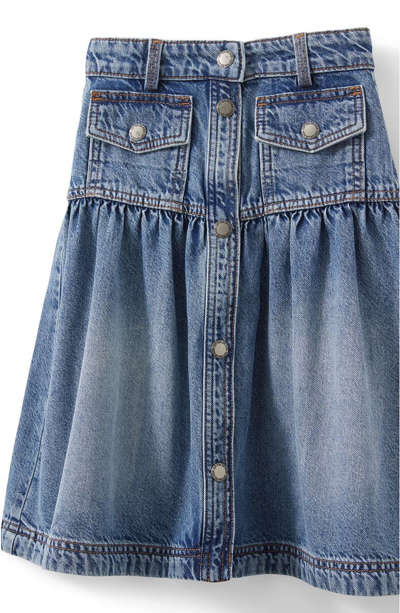 Cotton On Kids Kid's Cherie Denim Midi Skirt, Alternate, color, 