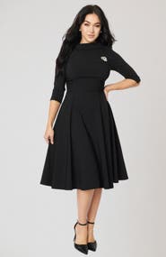 Unique Vintage Nicola Swing Dress