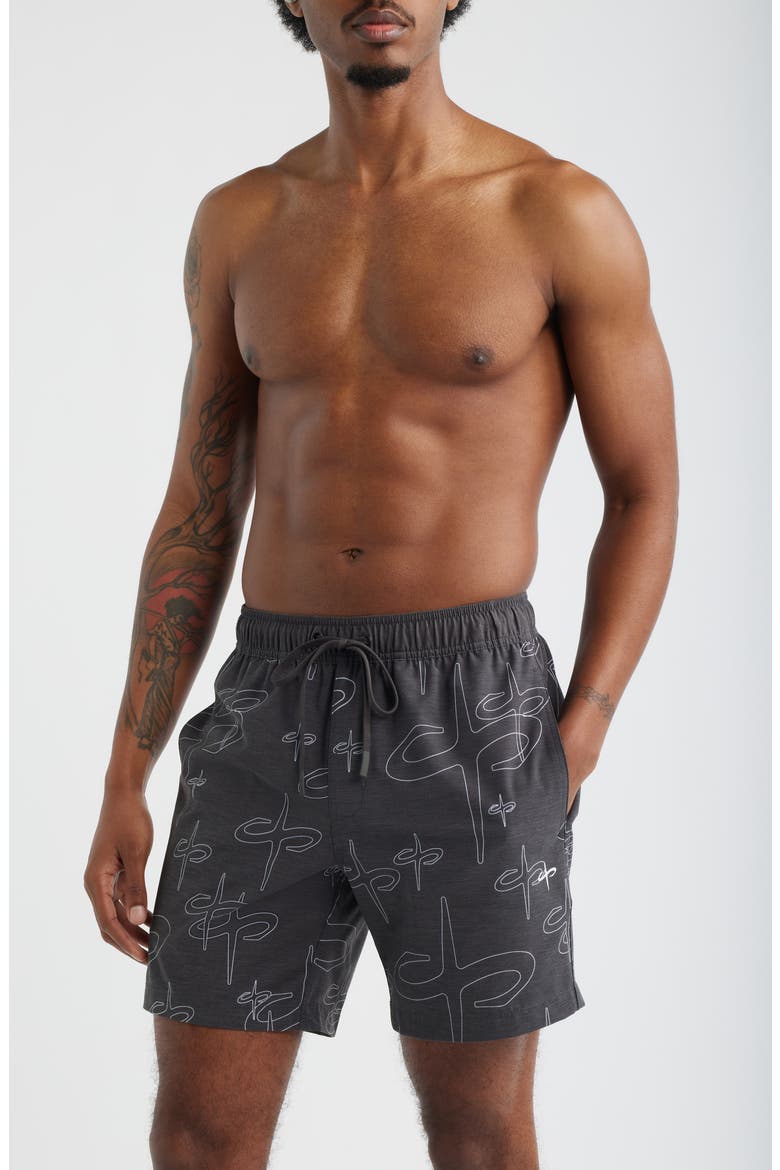 Lido Swim Trunks, Main, color, BLACK INSIGNIA