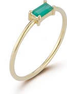 Ember Fine Jewelry 14K Gold & London Blue Topaz Band Ring
