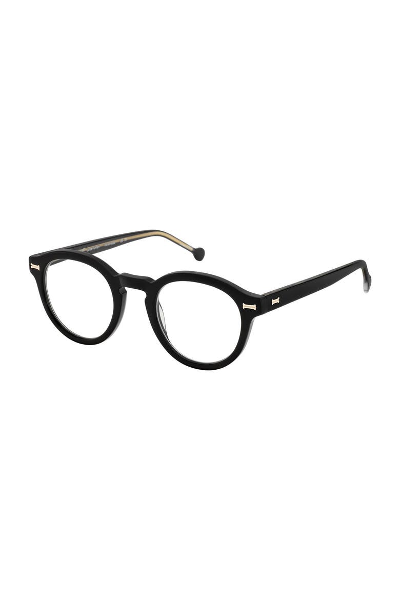 Preston Reading Glasses, Main, color, Black