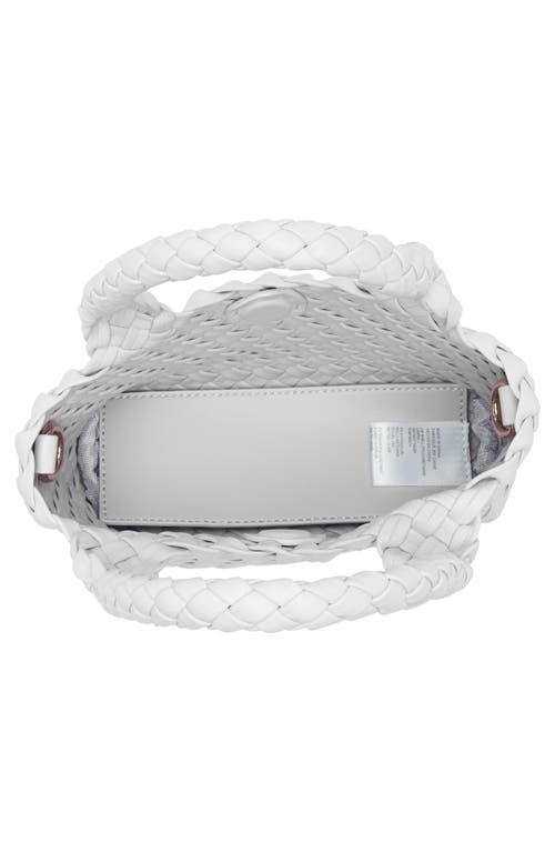 Urban Expressions Handbags Diamond Weave Satchel In Cream