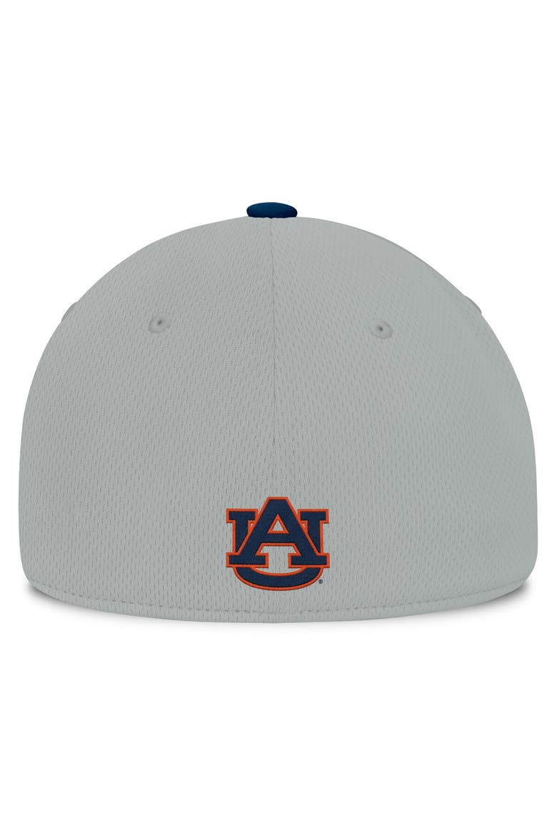 Men's Top of the World  Gray/Navy Auburn Tigers Mick Flex Hat, Alternate, color, Gray