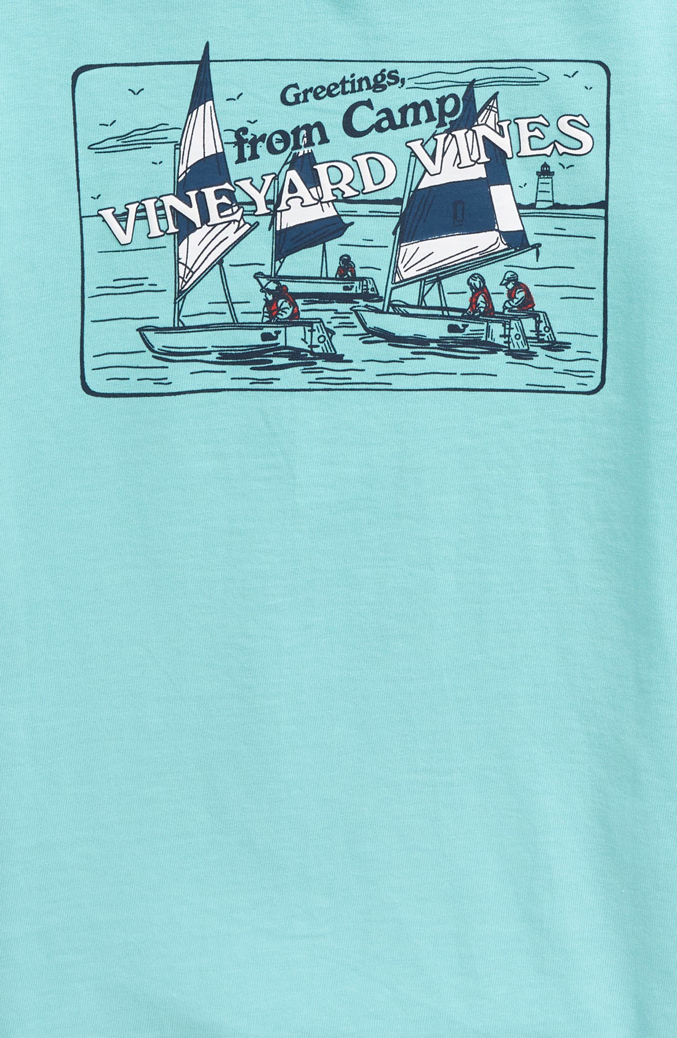 vineyard vines Kids' Letter from Camp Graphic T-Shirt | Nordstromrack