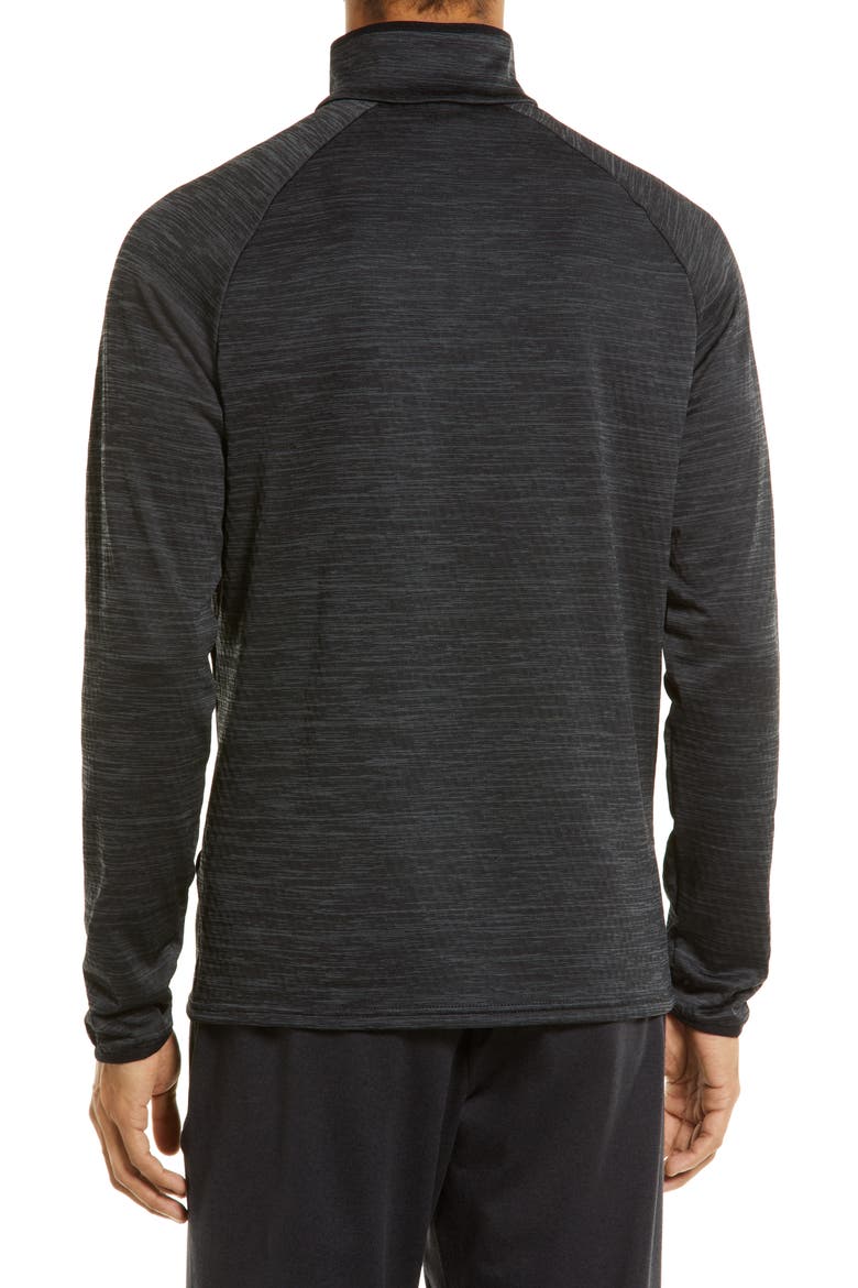 Run Easy Half-Zip Mid-Layer Top, Alternate, color, BLACK MELANGE