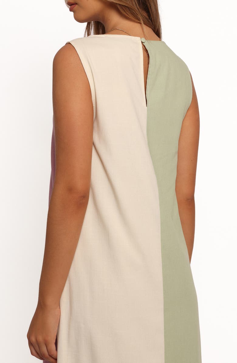 Petal & Pup Lindi Colorblock Maxi Dress, Alternate, color, Color Block Multi