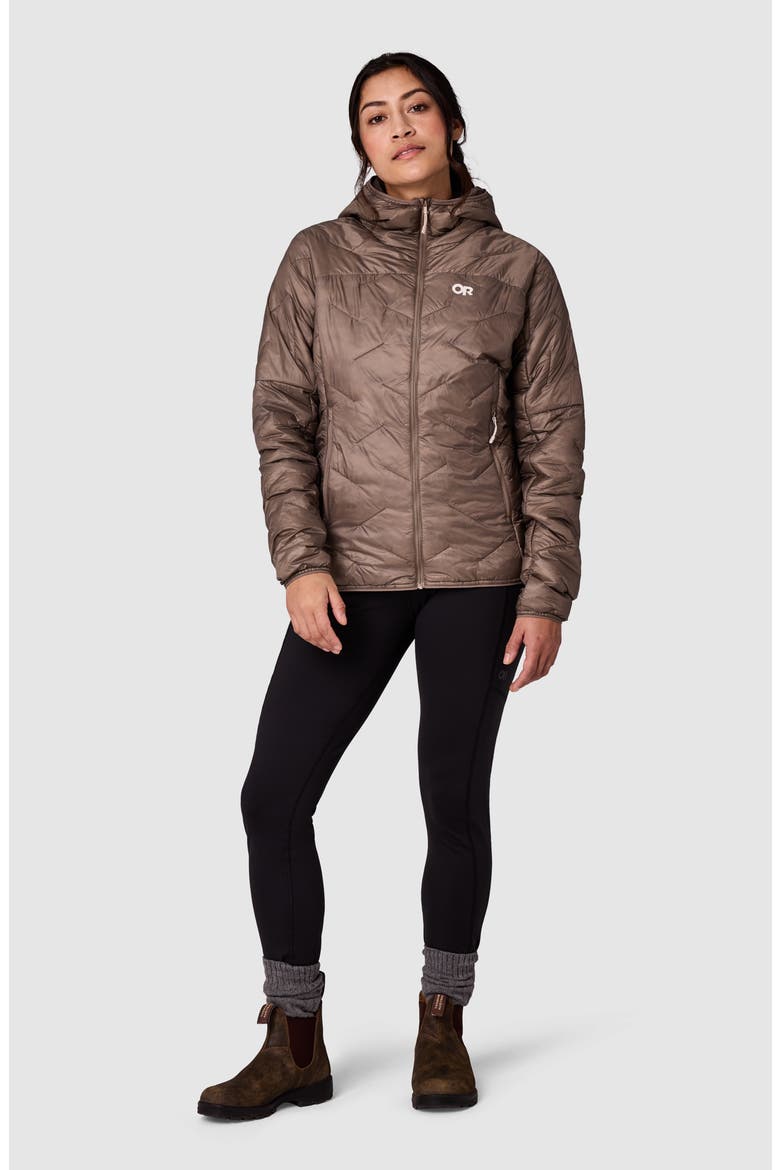 SuperStrand LT Hooded Jacket, Alternate, color, SABLE