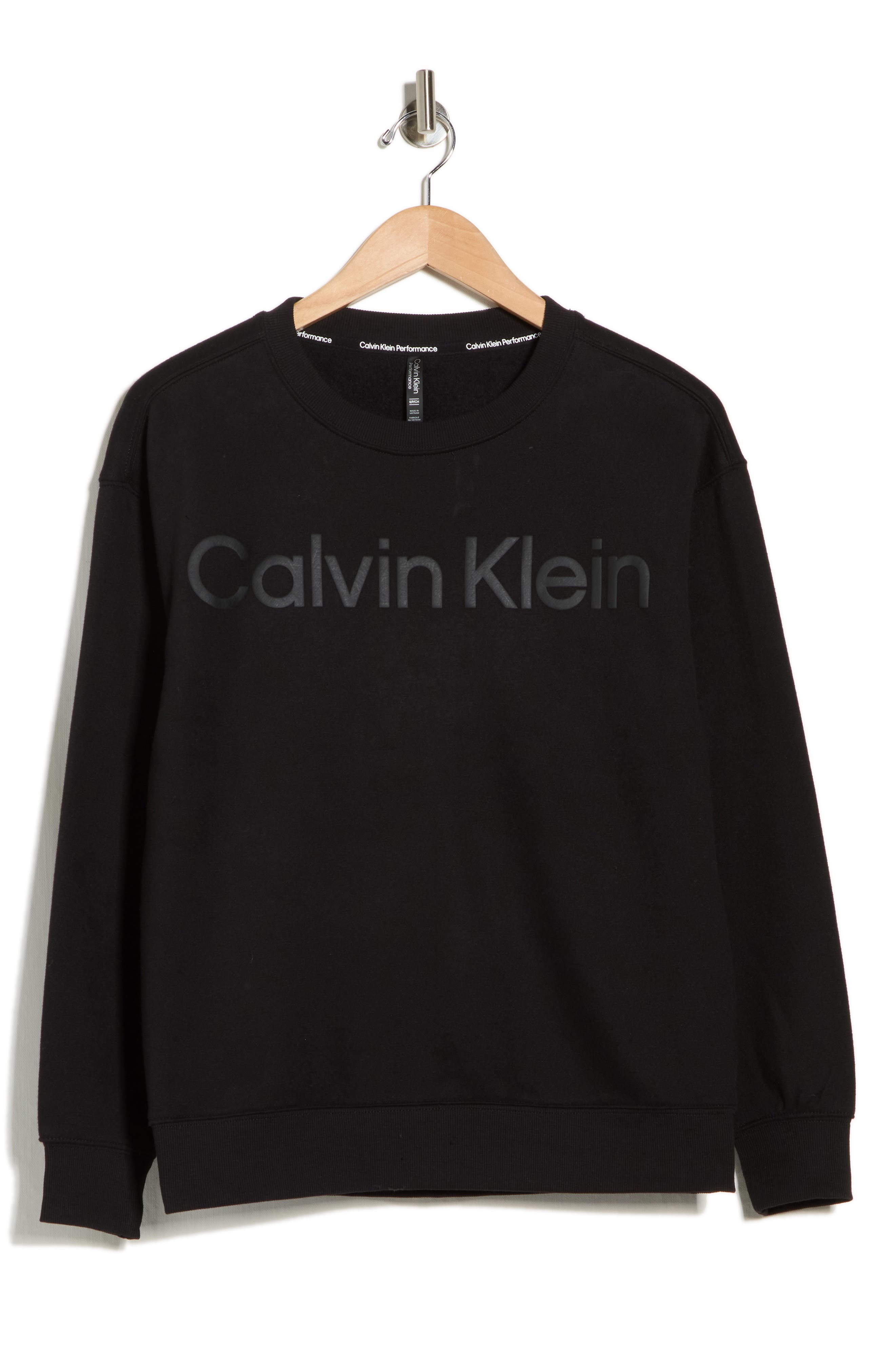 Calvin Klein Puff Print Fleece Sweatshirt