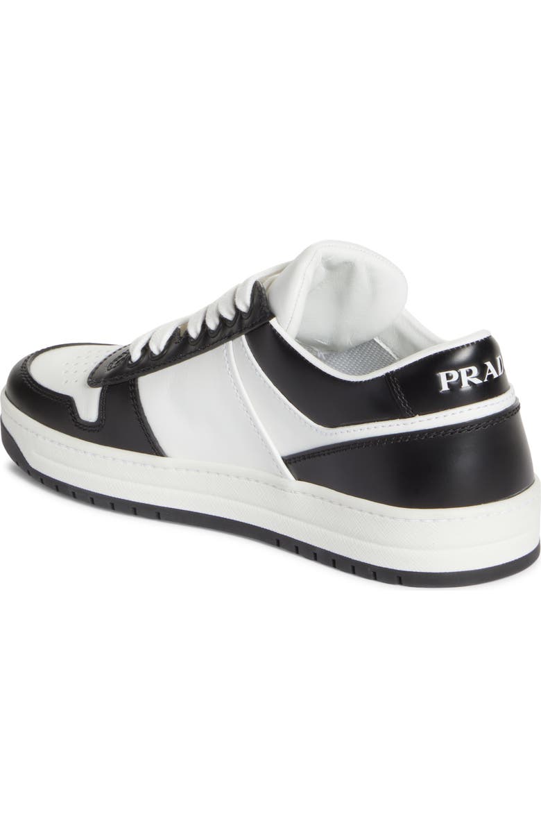 Prada Downtown Logo Low Top Sneaker, Alternate, color,