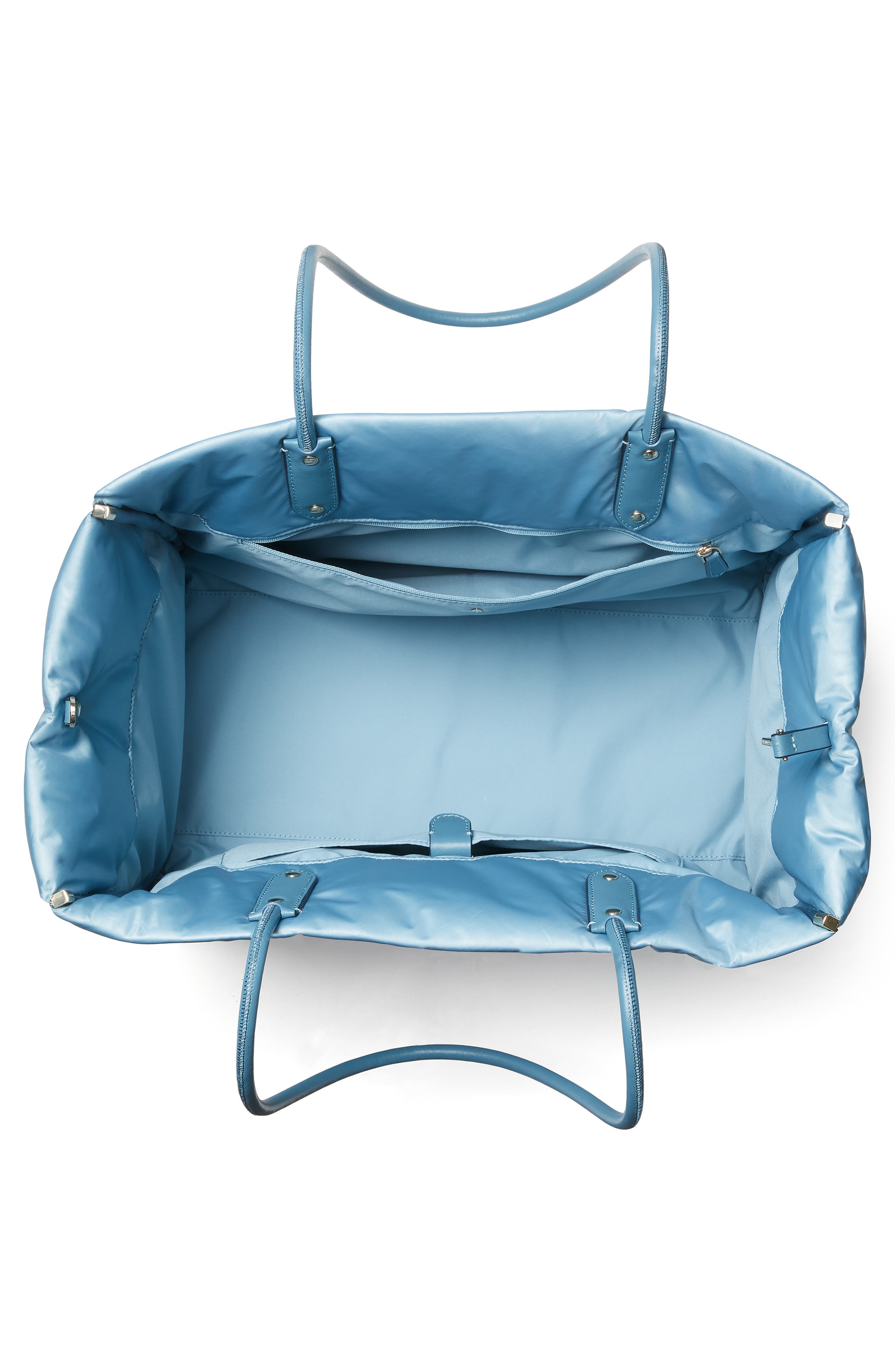 large everything puffy tote, Alternate, color, SWORDFISH