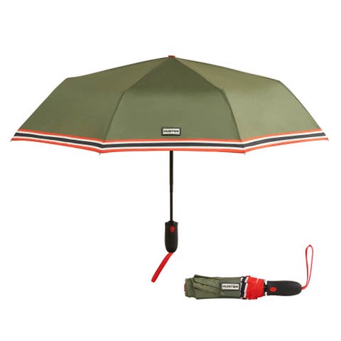 Signature Stripe Compact Umbrella