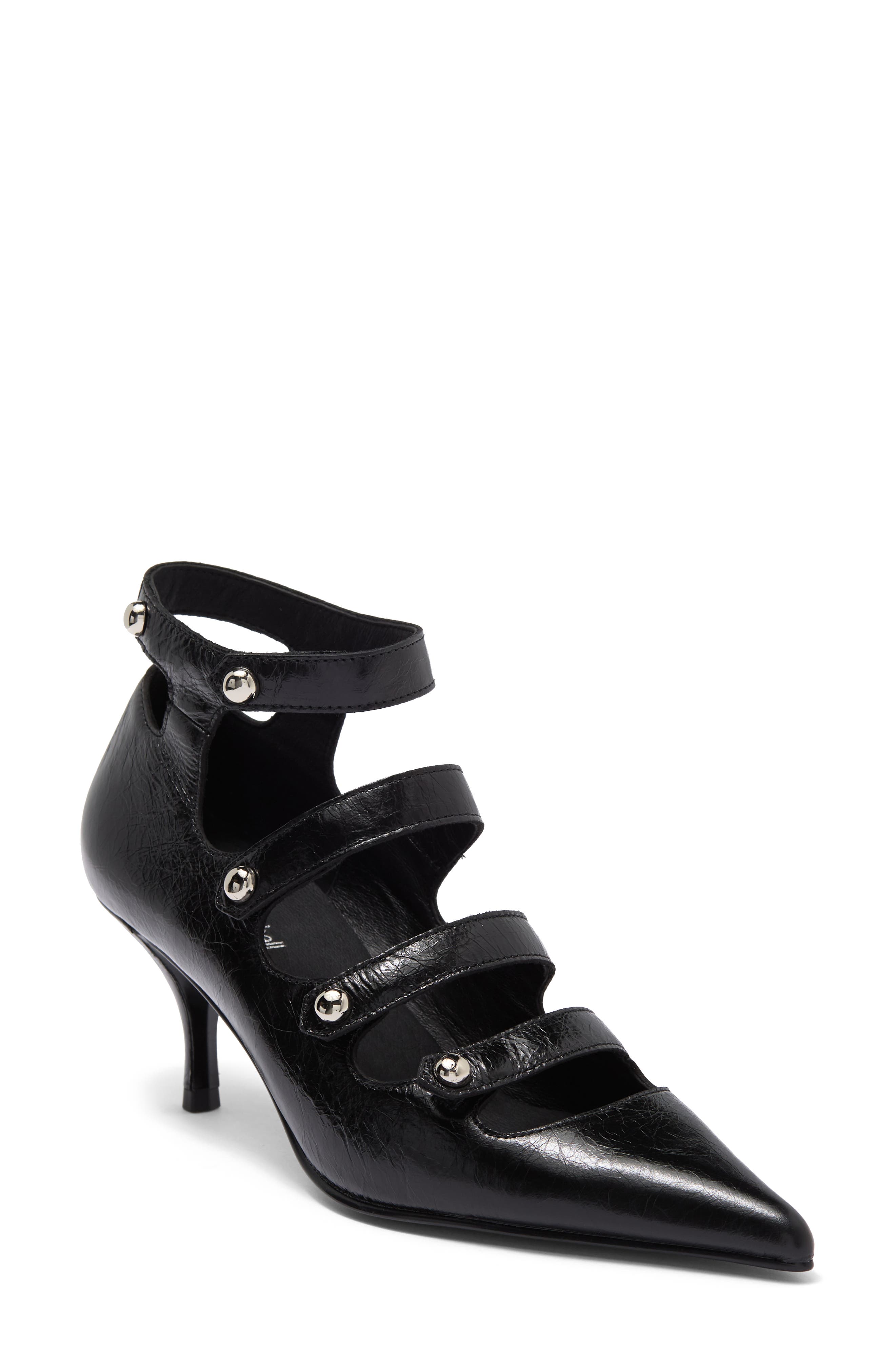 Jeffrey Campbell Reporter Pointed Toe Mary Jane Pump, Main, color, 