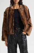 Nili Lotan Elan Genuine Shearling Jacket