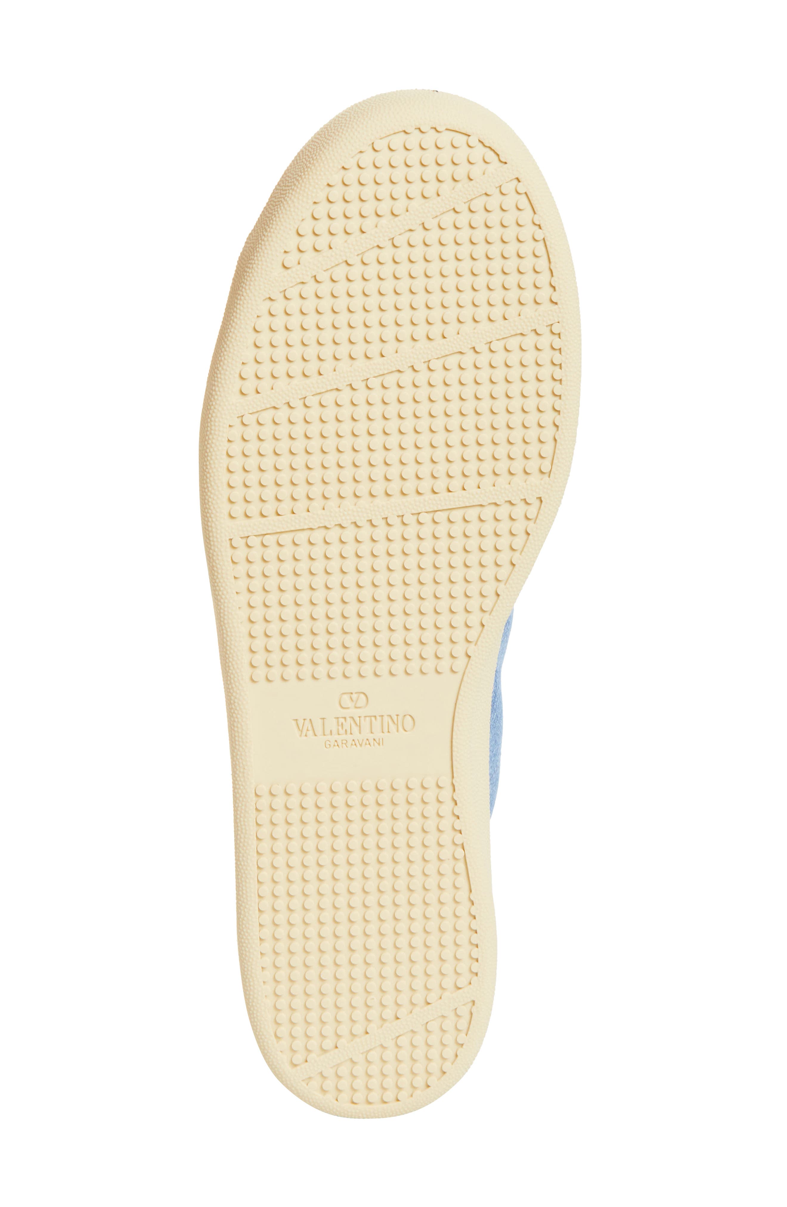 Valentino Garavani Royco Denim Low Top Sneaker, Alternate, color, Blue Multi