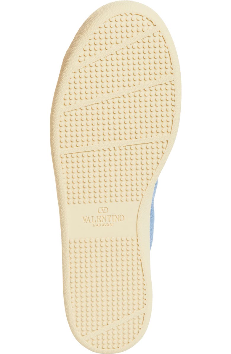 Valentino Garavani Royco Denim Low Top Sneaker, Alternate, color, Blue Multi