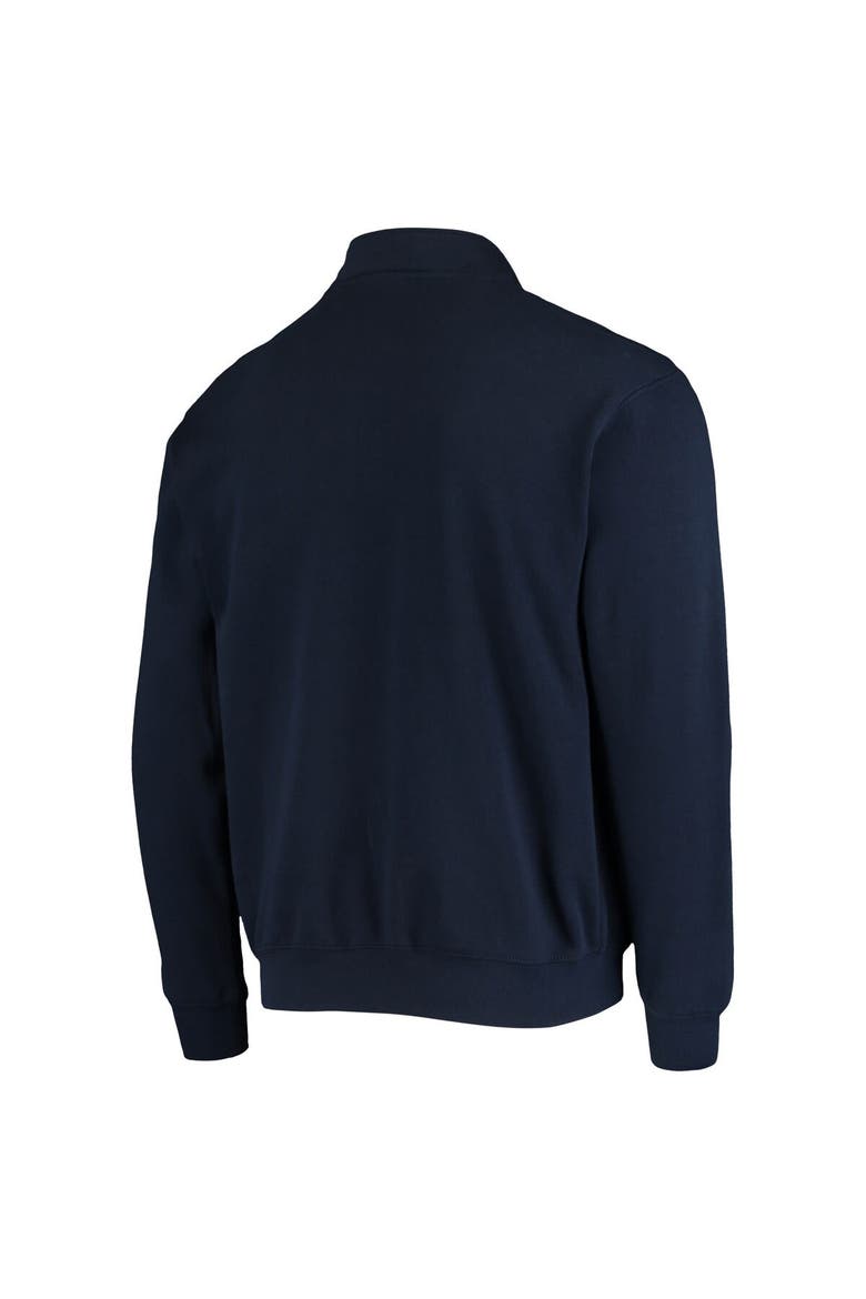 Men's Colosseum Navy Gonzaga Bulldogs Tortugas Logo Quarter-Zip Jacket, Alternate, color, Navy