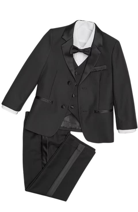 Kids' 007 5-Piece Slim Fit Tuxedo