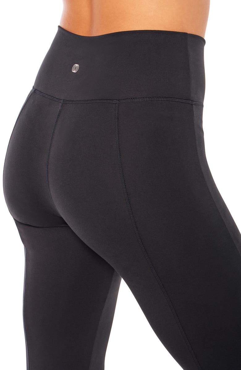 BALANCE COLLECTION Jia Slit Hem Bootcut Leggings, Alternate, color, 