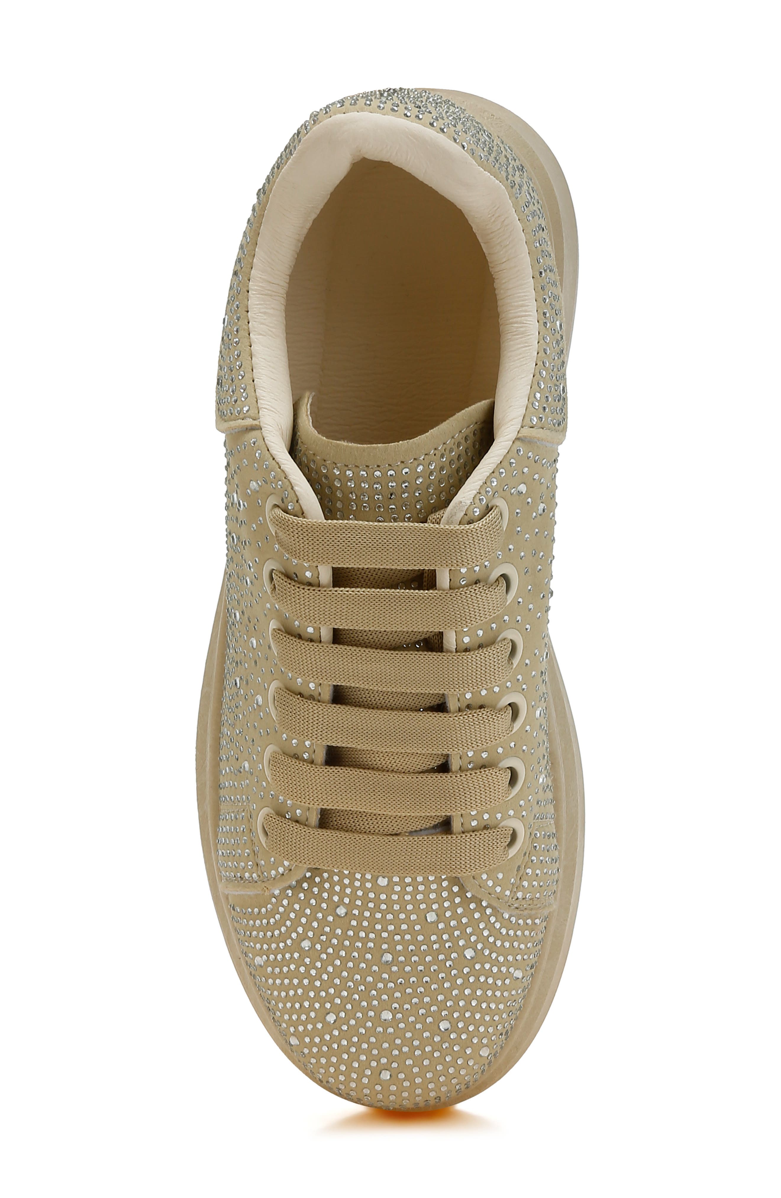 LONDON RAG Jitter Bug Platform Sneaker, Alternate, color, Beige