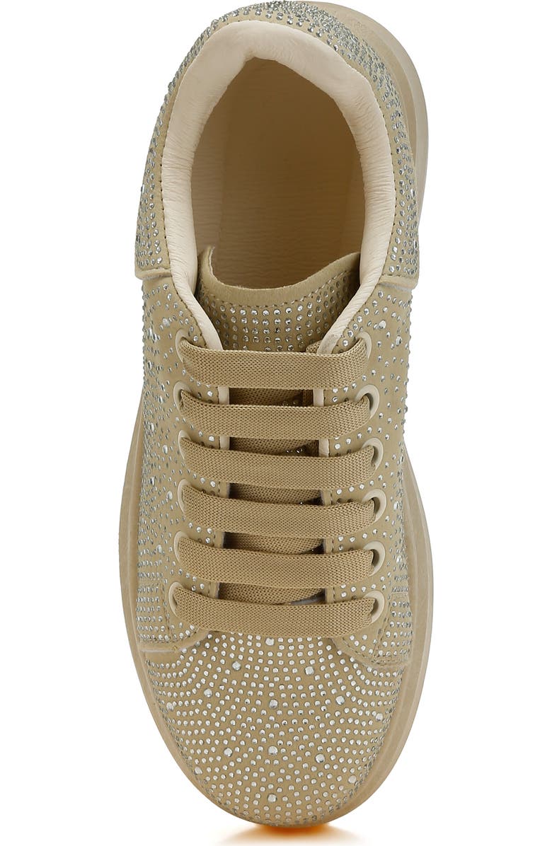 LONDON RAG Jitter Bug Platform Sneaker, Alternate, color, Beige