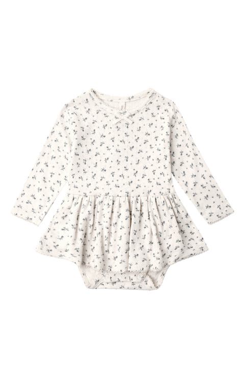 Kids' Pointelle Skirted Bodysuit