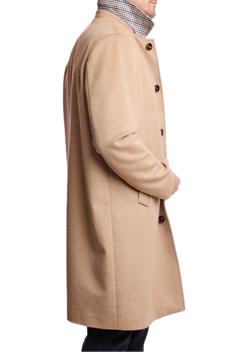 Slash Pocket Overcoat, Alternate, color, LIGHT CAMEL